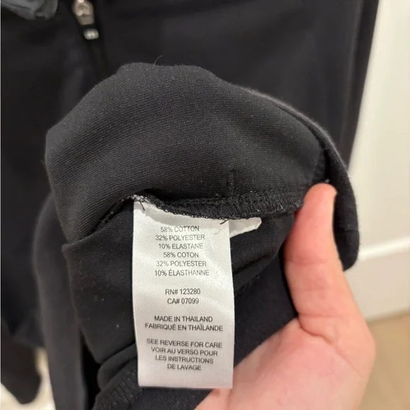 Travis Mathew Women's Black Quarter Zip - Picture 4 of 9